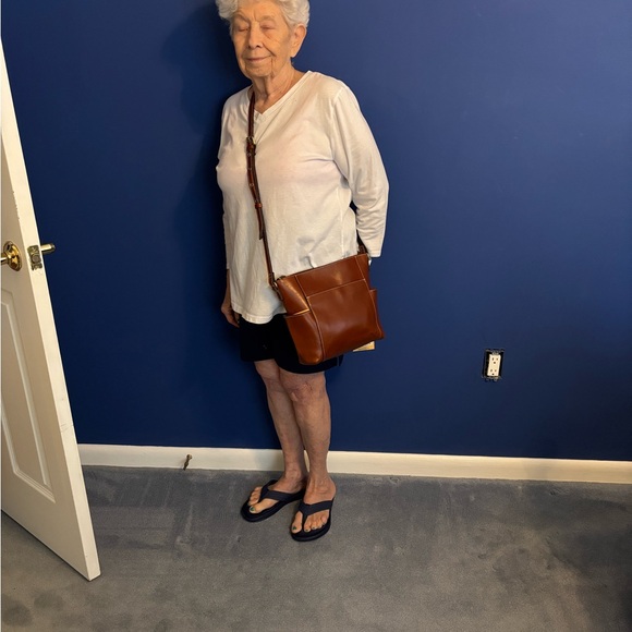 Patricia Nash Tan Leather Shoulder Bag - Picture 2 of 6